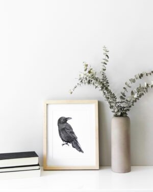 Raven - Art Print - Image 6