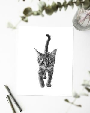 Kitten - Art Print - Image 2