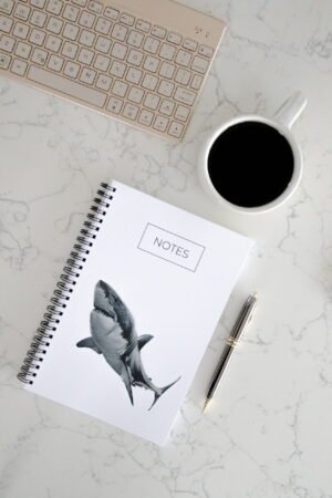 Shark Notebook - Softcover - Image 2