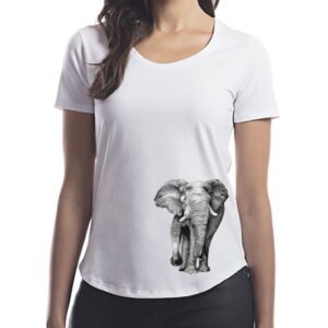 Elephant Tee | Women's | White