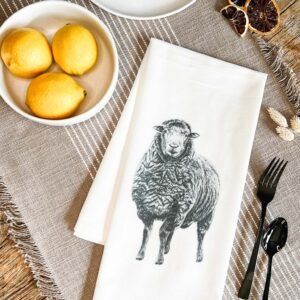 Sheep Tea Towel - OC
