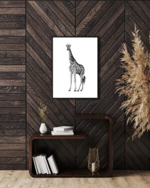 Giraffe Poster - Image 3