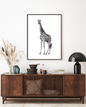 Giraffe Poster - Image 4