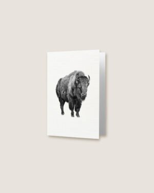 Bison - Greeting Card - Image 2