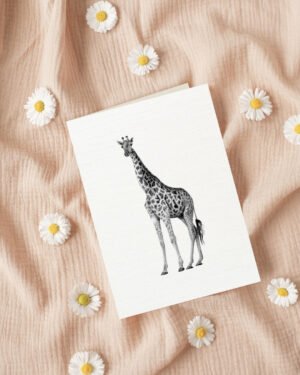 Giraffe - Greeting Card - Image 5