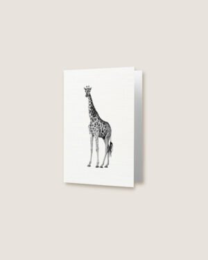 Giraffe - Greeting Card - Image 2