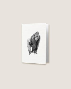 Gorilla - Greeting Card - Image 2