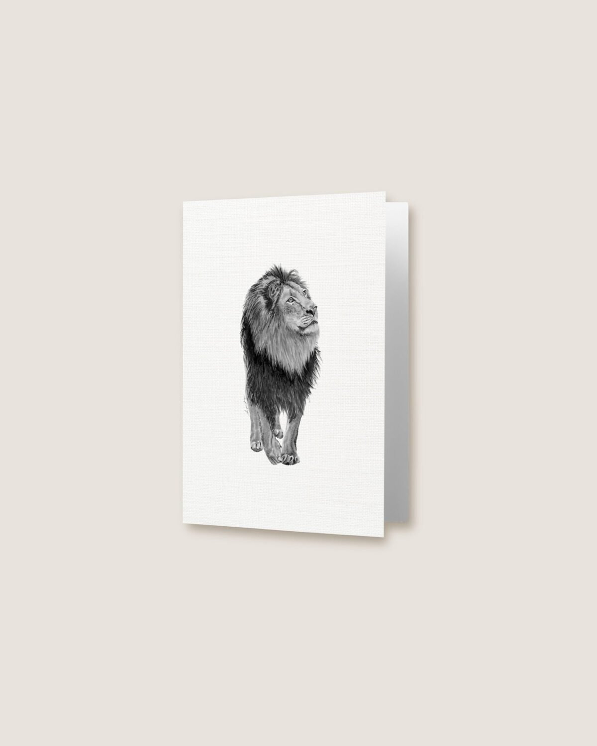 Lion - Greeting Card - Image 3