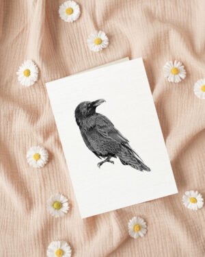 Raven - Greeting Card - Image 5