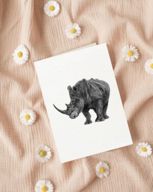 Rhino - Greeting Card - Image 5