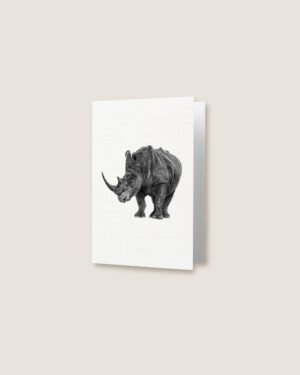 Rhino - Greeting Card - Image 2