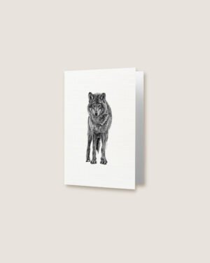 Wolf - Greeting Card - Image 2