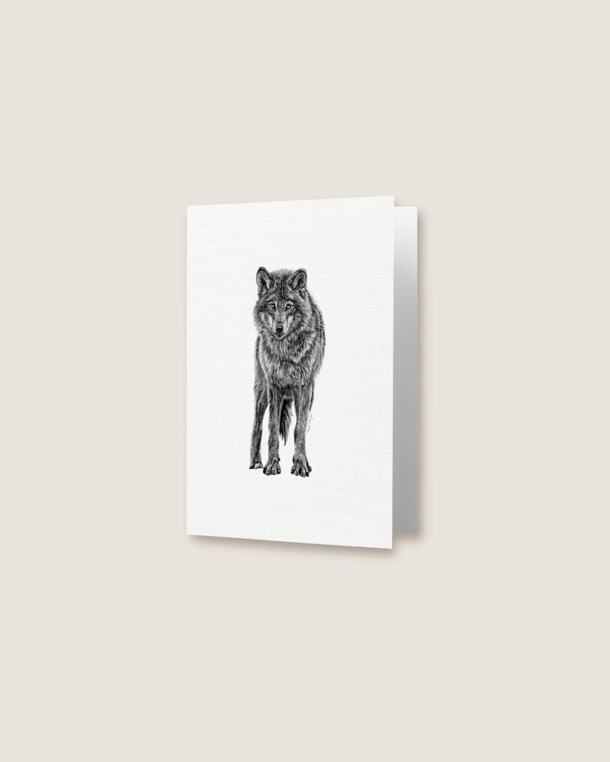 Wolf - Greeting Card - Image 3