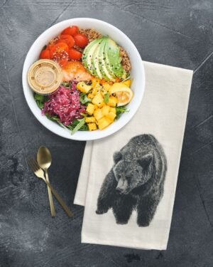 Bear - Tea Towel - Image 3