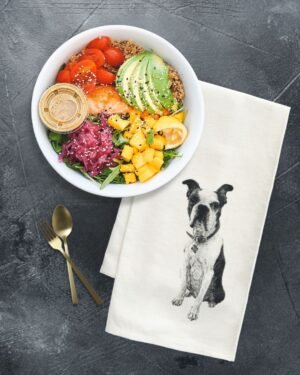 Boston Terrier - Tea Towel - Image 3