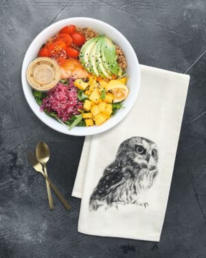 Owl - Tea Towel - Image 3