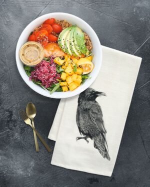 Raven - Tea Towel - Image 3