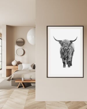 Highland Cow Poster