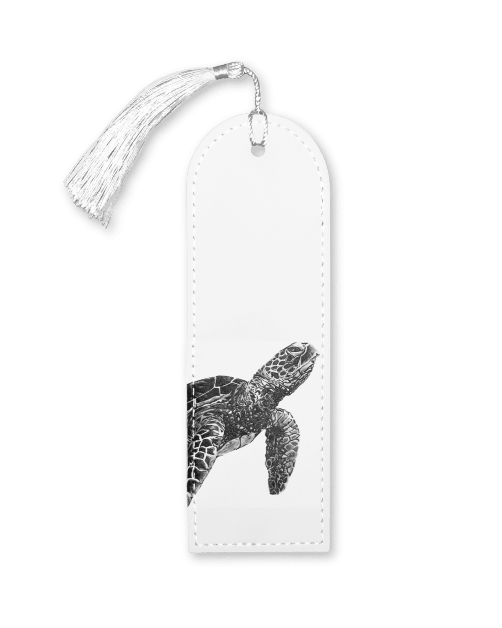 Turtle vegan leather bookmark