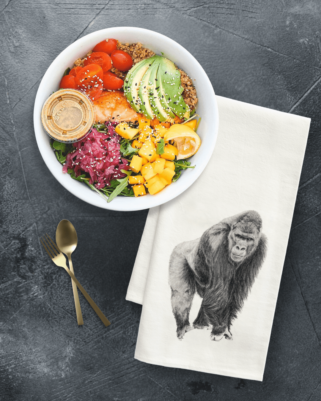 Gorilla - Tea Towel - Image 3