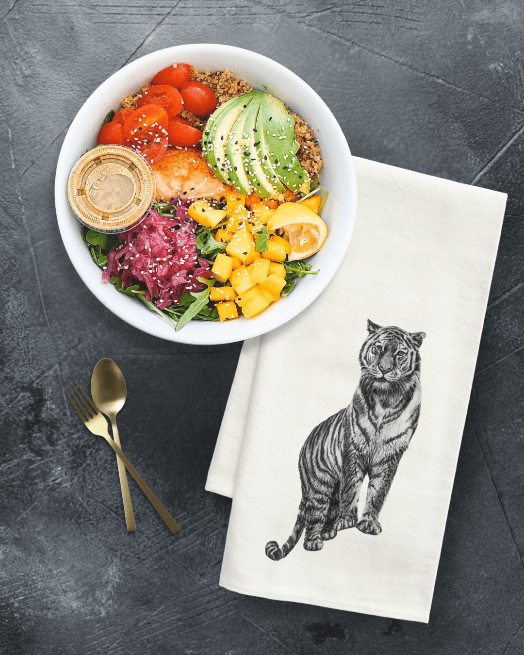 Tiger - Tea Towel - Image 4