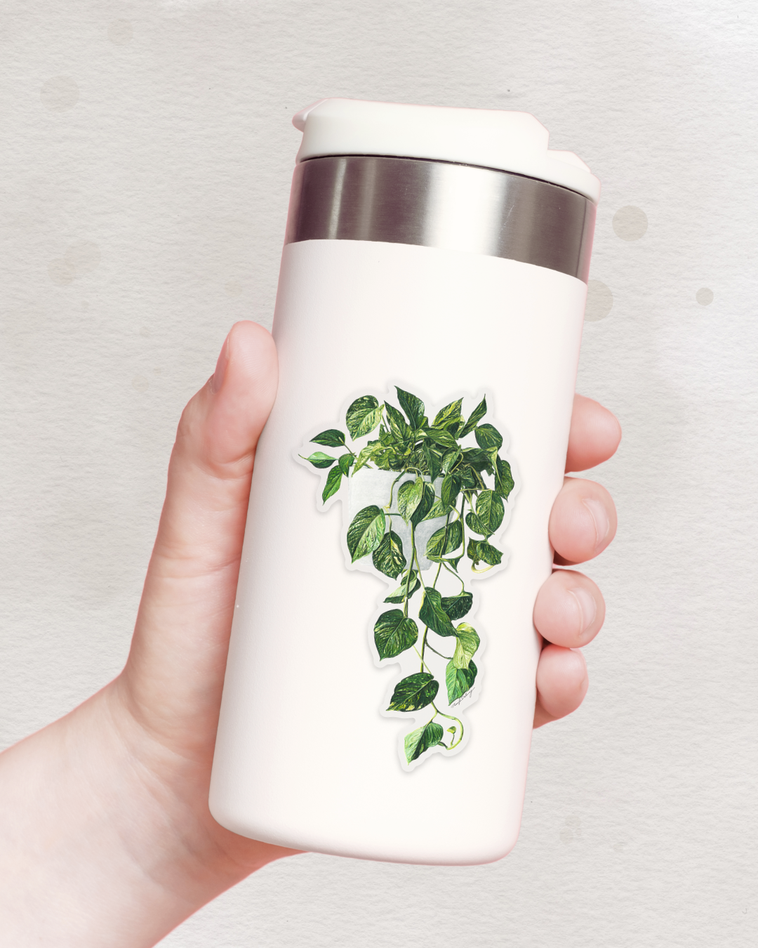 Pothos Plant - Waterproof Sticker