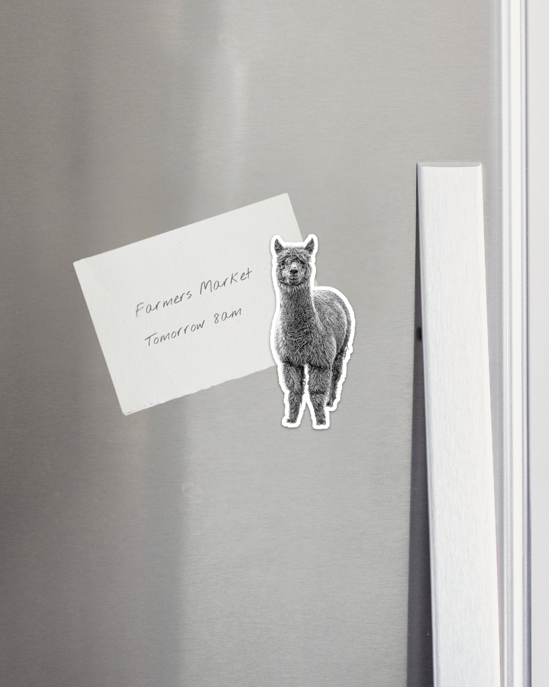 Alpaca - magnet - Fridge Alpaca Magnet