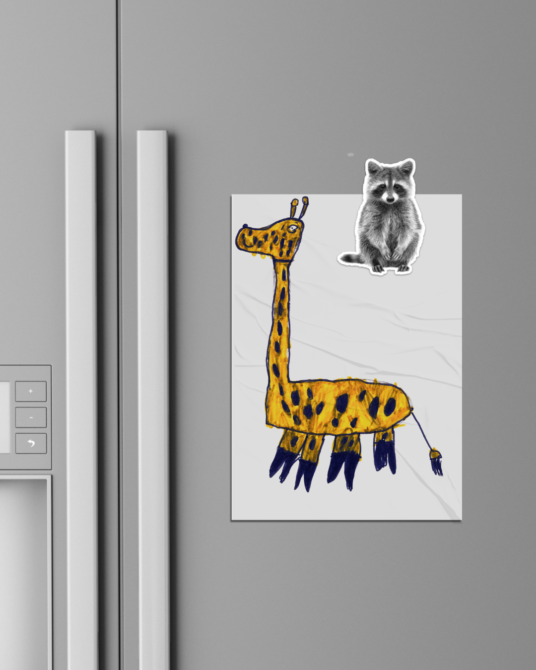 Raccoon Magnet - Image 4